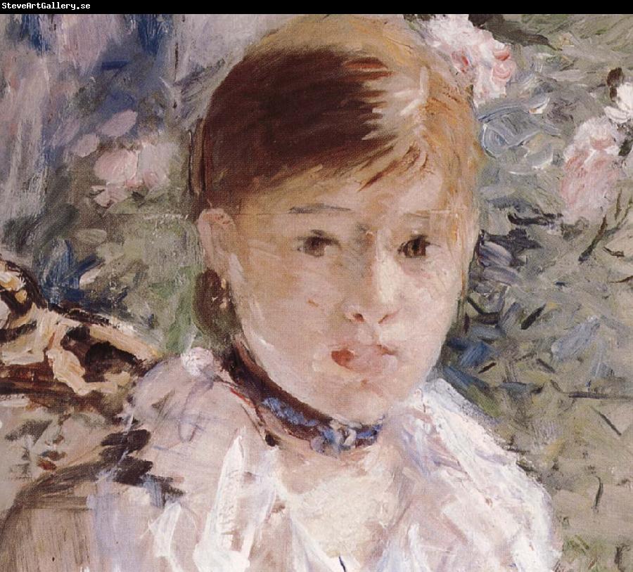 Berthe Morisot Detail of the  Woman near the window